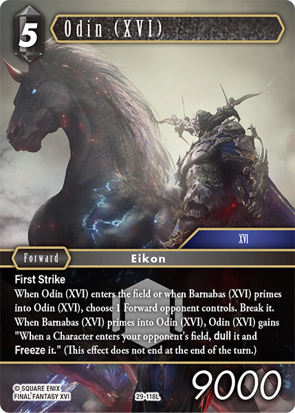 Odin (XVI) [29-118L]