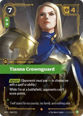 Tianna Crownguard [SFD-060] [E]