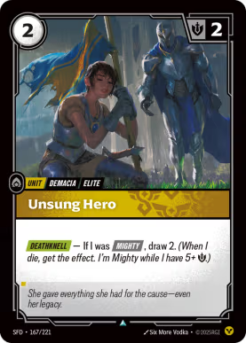 Unsung Hero [SFD-167] [U]
