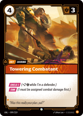 Towering Combatant [UNL-099] [C]