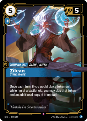 Zilean - Time Mage [UNL-086] [R]