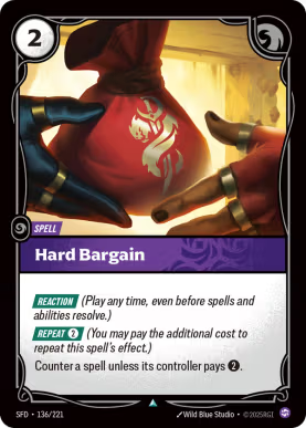 Hard Bargain [SFD-136] [U]