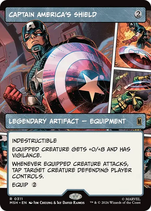 Captain America's Shield [MSH-311] [R]