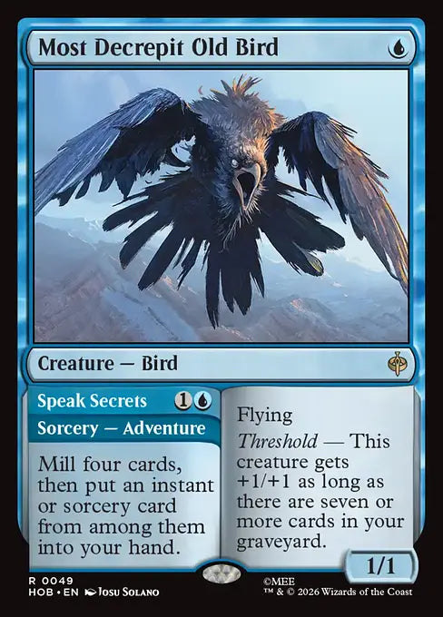 Most Decrepit Old Bird // Speak Secrets [HOB-049] [R]