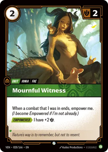 Mournful Witness [VEN-028C]