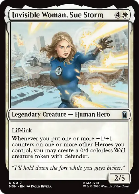 Invisible Woman, Sue Storm [MSH-017] [U]