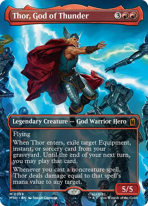 Thor, God of Thunder [MSH-338] [M]