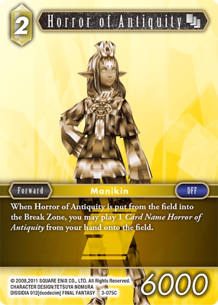 Horror of Antiquity (03-075C) [Opus 3]