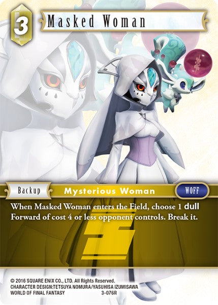 Masked Woman (03-076R) [Opus 3]