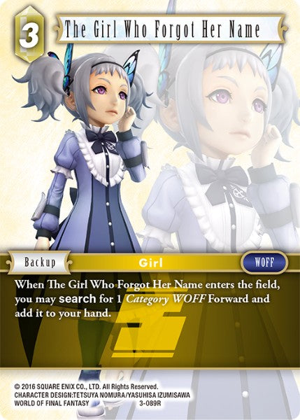 The Girl Who Forgot Her Name (03-089R) [Opus 3]