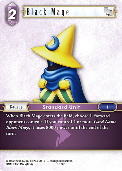 Black Mage (03-106C) [Opus 3]