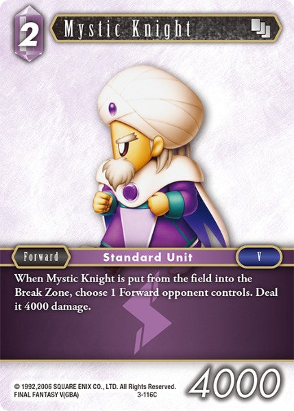 Mystic Knight (03-116C) [Opus 3]