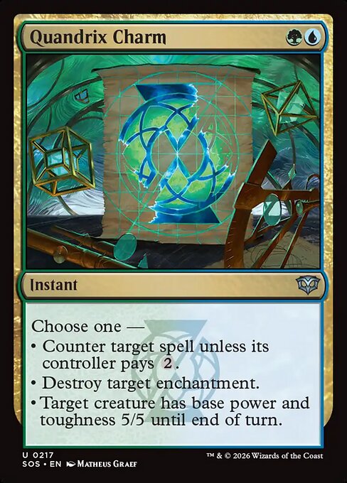 Quandrix Charm [SOS-217]