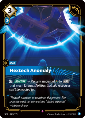 Hextech Anomaly [SFD-083] [R]