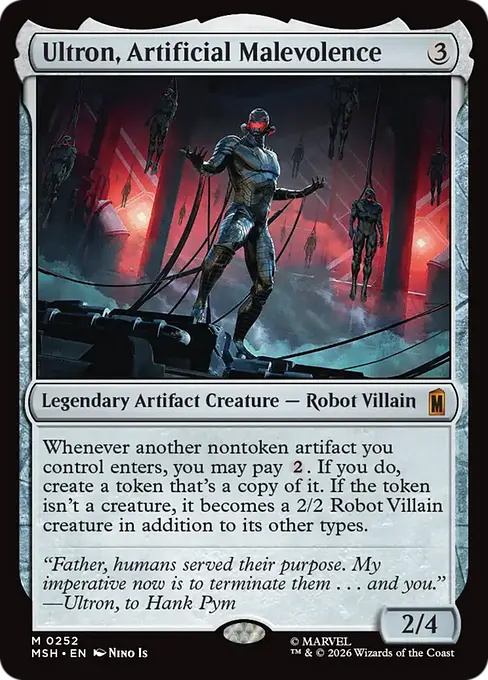 Ultron, Artificial Malevolence [MSH-252] [M]