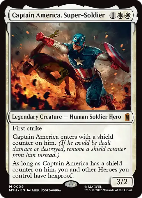 Captain America, Super-Soldier [MSH-009] [M]