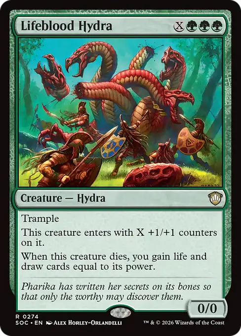 Lifeblood Hydra [SOC-274] [R]