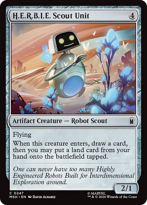 H.E.R.B.I.E. Scout Unit [MSH-247] [C]