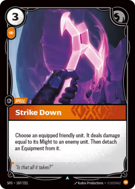 Strike Down [SFD-107] [U]