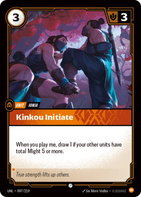 Kinkou Initiate [UNL-097] [C]