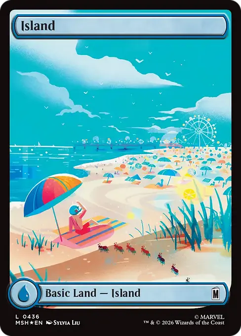 Island (Surge Foil)[MSH-436] [C]