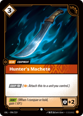 Hunter's Machete [UNL-096] [C]