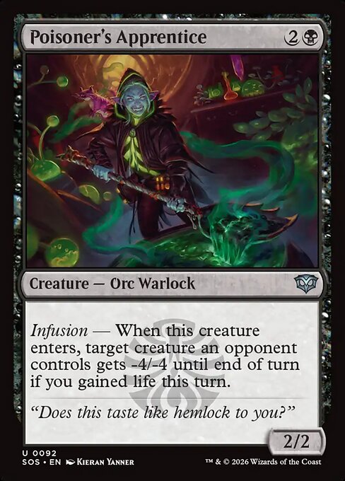 Poisoner's Apprentice [SOS-092]