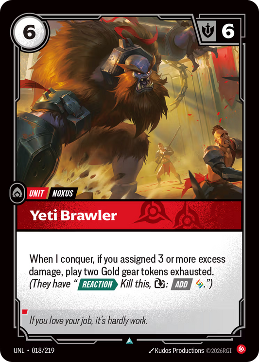 Yeti Brawler [UNL-018] [U]