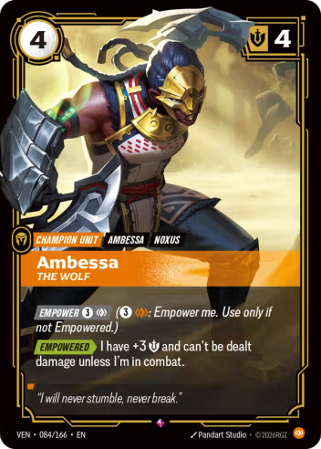 Ambessa - The Wolf [VEN-084R]