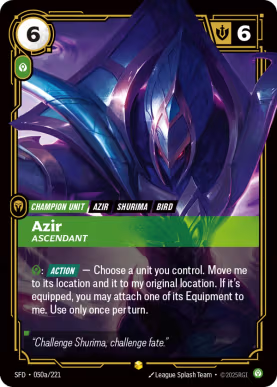 Azir - Ascendant [SFD-050a] [S]