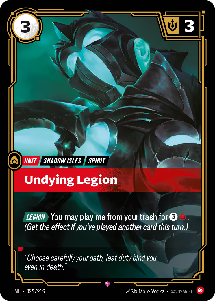 Undying Legion [UNL-025] [R]