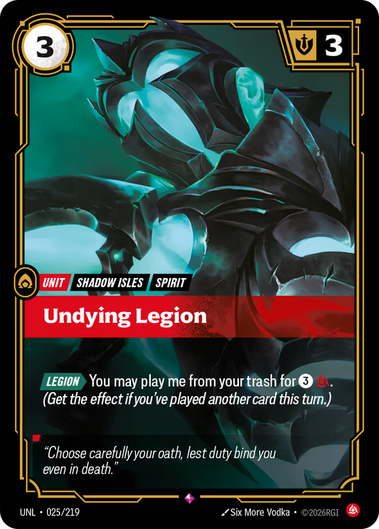 Undying Legion [UNL-025] [R]