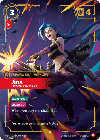 Jinx - Demolitionist (Overnumbered) [VEN-168S]