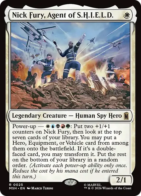 Nick Fury, Agent of S.H.I.E.L.D. [MSH-025] [R]