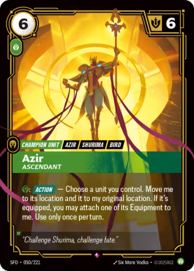 Azir - Ascendant [SFD-050] [R]