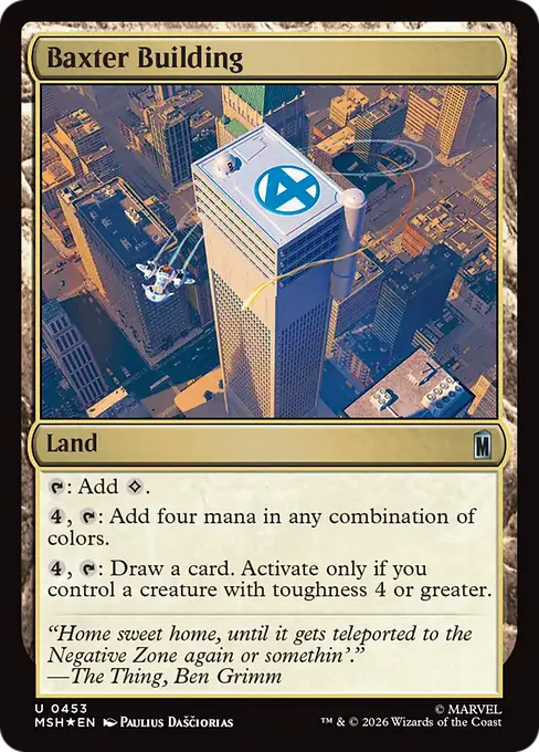 Baxter Building (Surge Foil)[MSH-453] [U]