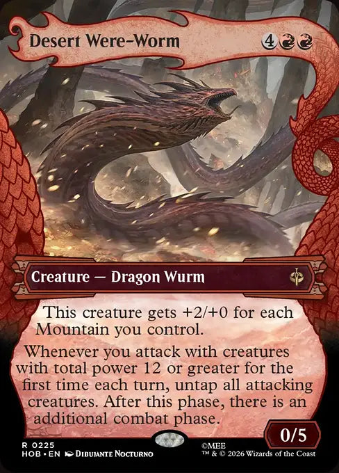 Desert Were-Worm [HOB-225] [R]