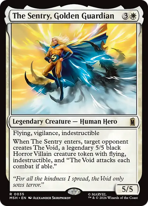 The Sentry, Golden Guardian [MSH-035] [R]