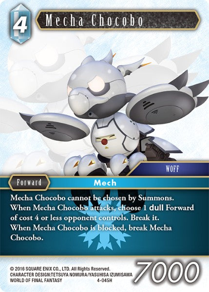 Mecha Chocobo (04-045H) [Opus 4]