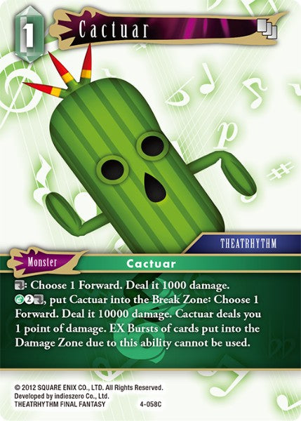 Cactuar (04-058C) [Opus 4]