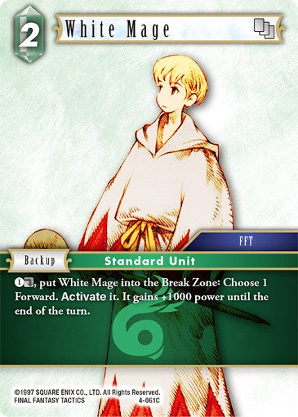 White Mage (04-061C) [Opus 4]