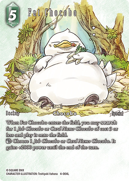 Fat Chocobo 4-064L (Hidden Hope) Full Art Legacy