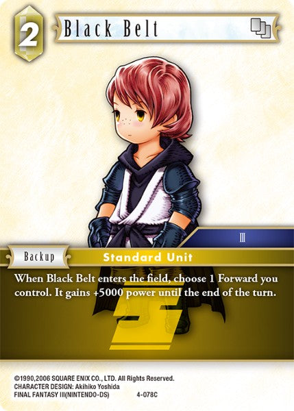 Black Belt (04-078C) [Opus 4]