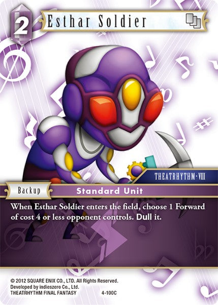 Esthar Soldier (04-100C) [Opus 4]