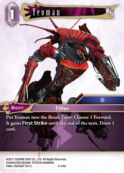 Yeoman (04-118C) [Opus 4]