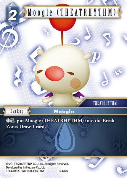 Moogle (THEATRHYTHM) (04-139C) [Opus 4]