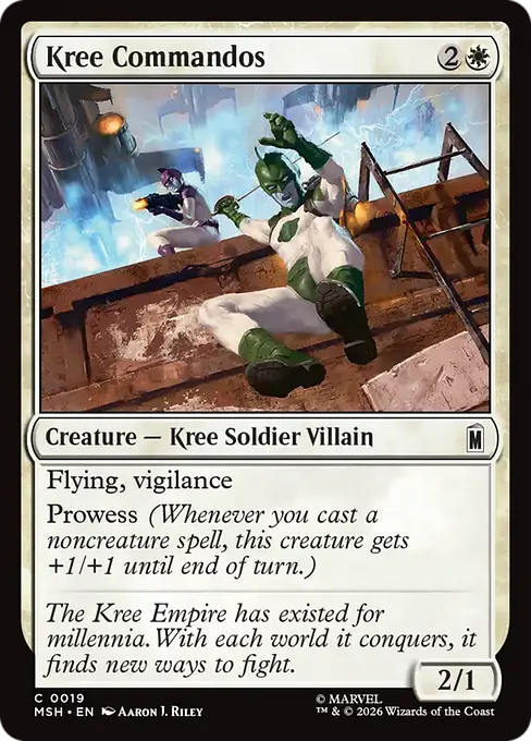 Kree Commandos [MSH-019] [C]