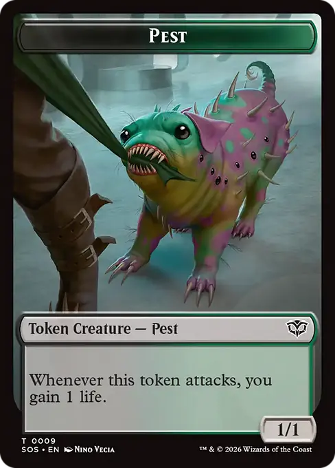 Pest - Token Creature [TSOS-0009] [C]