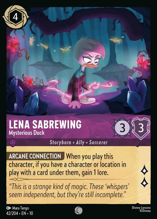 Lena Sabrewing - Mysterious Duck [010-042]