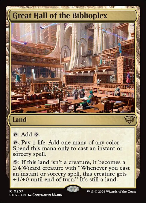Great Hall of the Biblioplex [SOS-257]